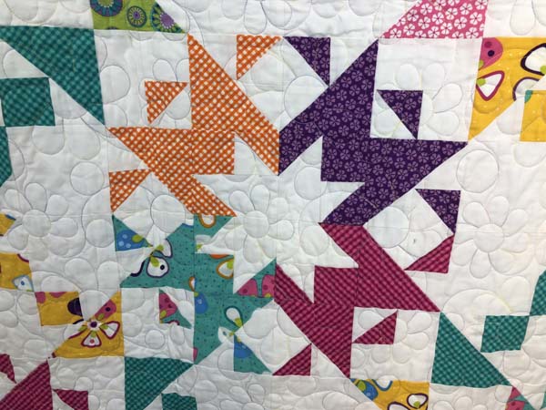 Whirlwind Quilt Star Block