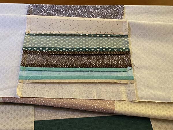 Widen Backing Showing Wrong Side