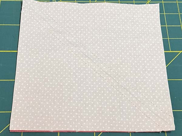 Windy Pinwheel Block Sewn Lines