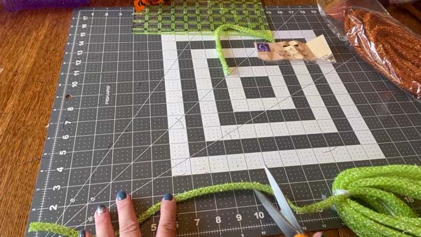 Witch's Hat Wreath Cut Tubing