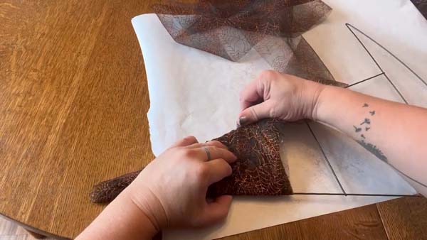 Witch's Hat Wreath Keep Wrapping