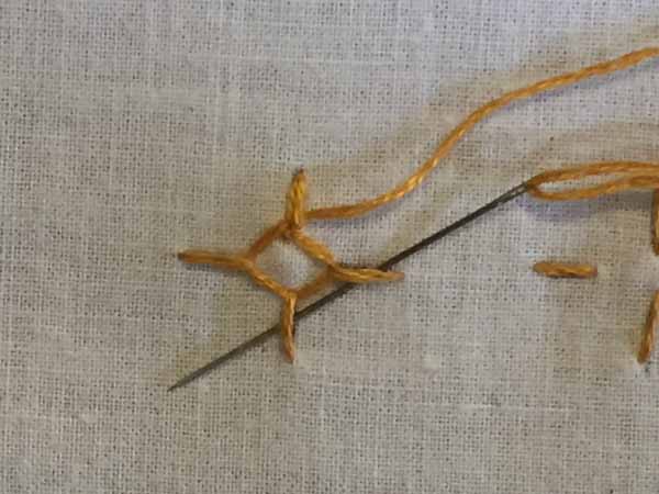 Woven Circle Stitch - 2nd Time Around