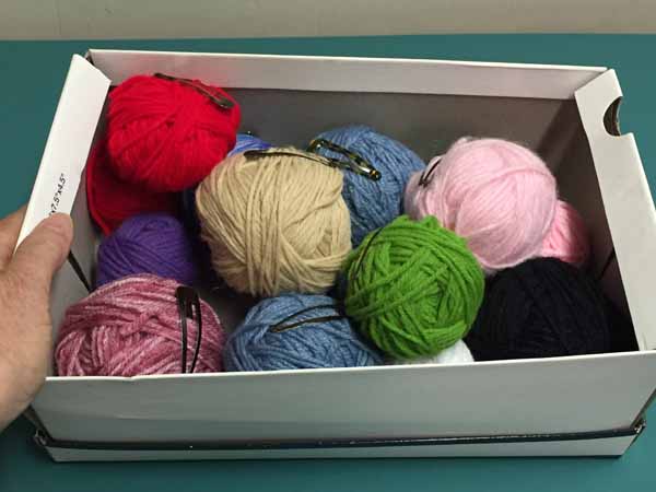 Yarn Storage Solutions - Yarn in Box