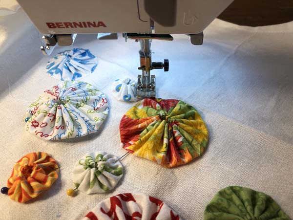 Yo Yo Towels Stitching