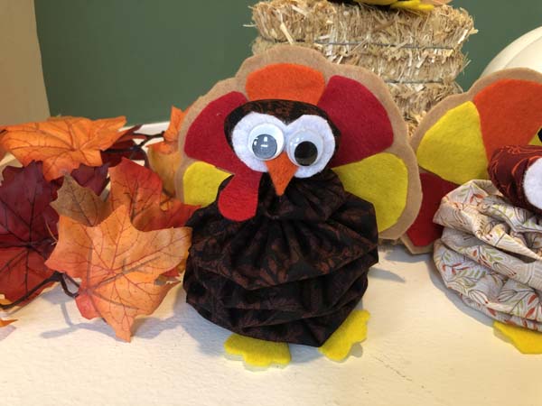 Yo yo Pumpkin Turkey Closeup