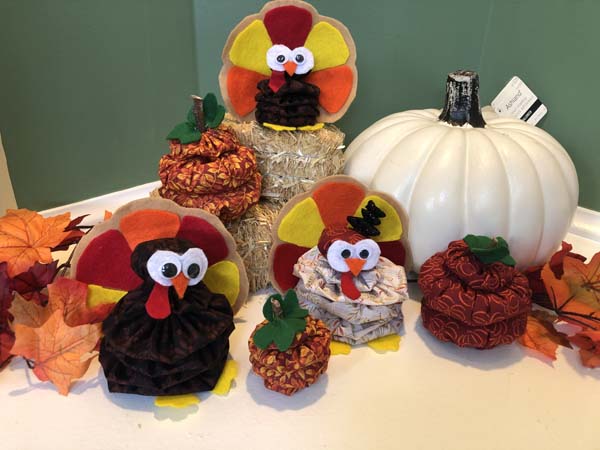 Yo yo Pumpkin Turkey Finished