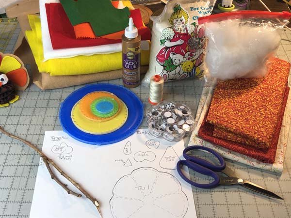 Yo yo Pumpkin Turkey Supplies