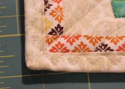 Binding a Pot holder