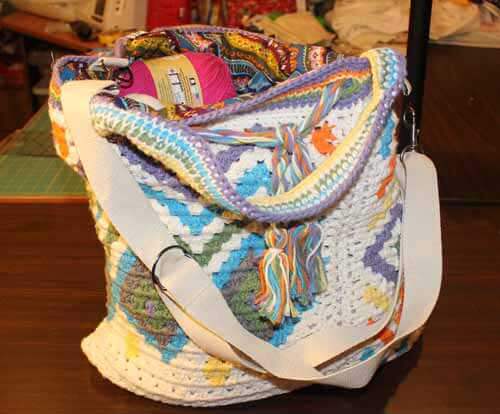 Boho Chic Mosaic Tote Bag