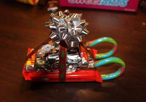 Candy Sleigh Close Up