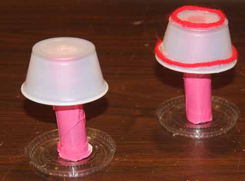 How to make a Lamp for your 18-inch doll - two finished