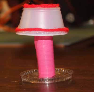 How to make a Lamp for your 18-inch doll - finished two
