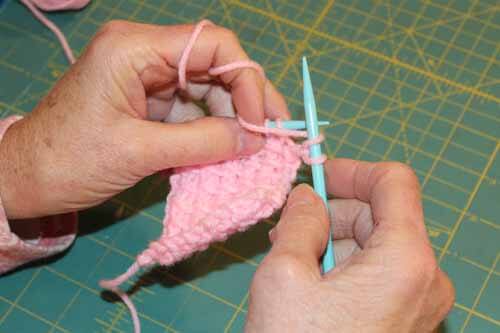 Knit Bamboo Stitch