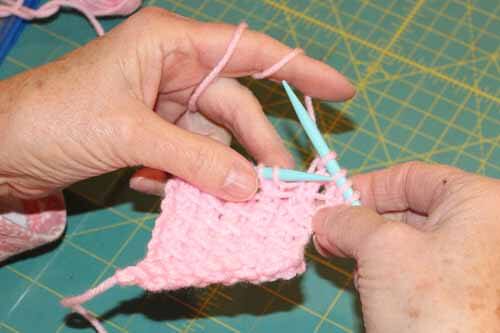 Knit Bamboo Stitch