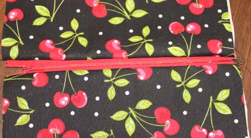 Lined Zipper Pouch