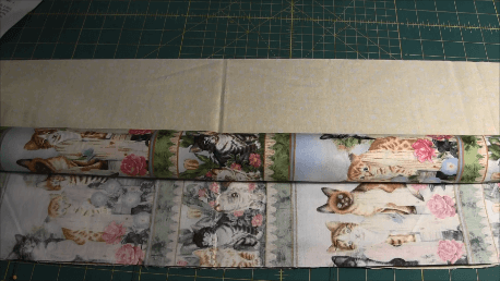 How to make a PIllowcase - Rolling Fabric