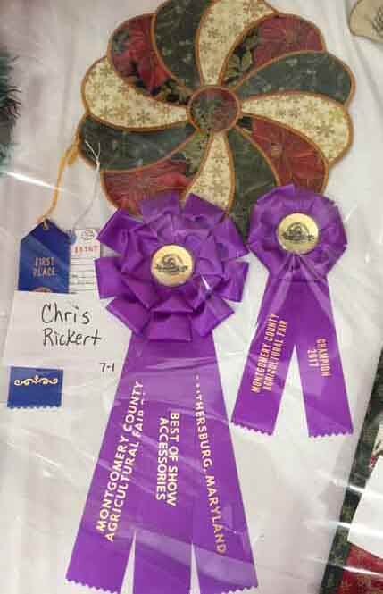 Swirly Placemat Ribbons