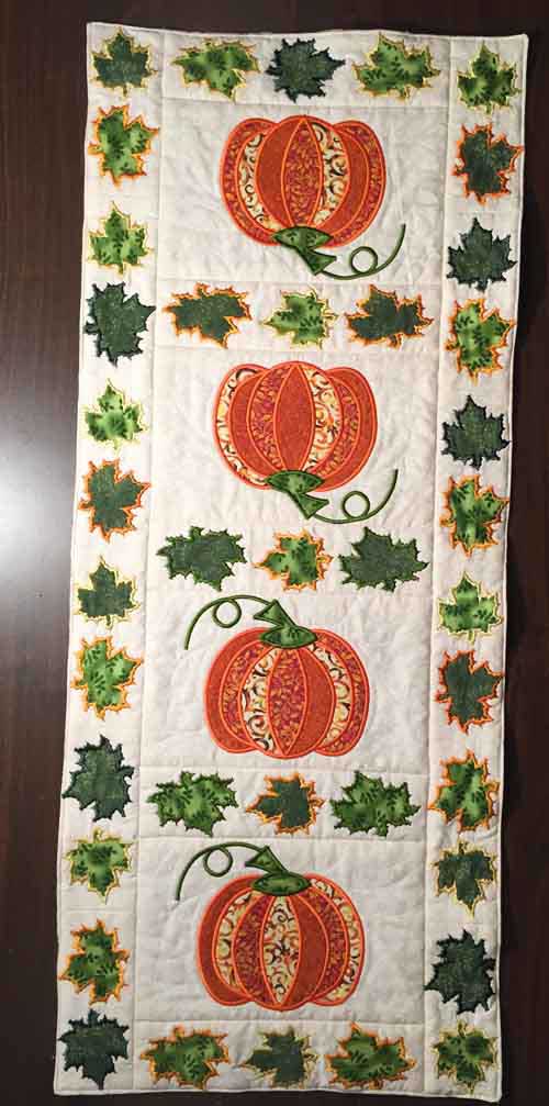 Pumpkin Table Runner