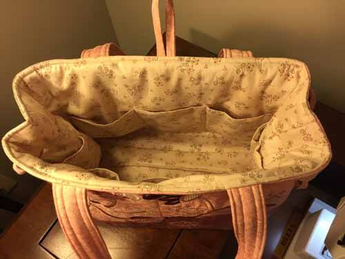 Machine Embroidered Purse