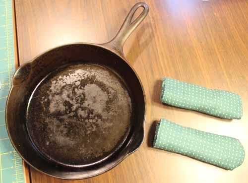 How to Sew a Cast Iron Skillet Handle Cover 