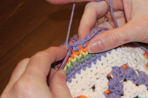 Split Single Crochet - Single Crochet Normal stitch placement