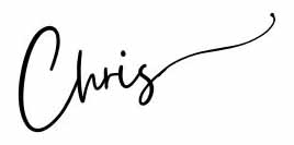 Chris's Signature