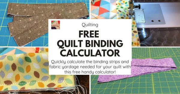 Free Quilt Binding Calculator - fb