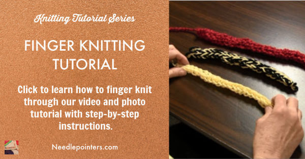 Finger Knitting Tutorial