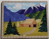 By Artsi2 Barn No Sew Quilt Wall Hanging